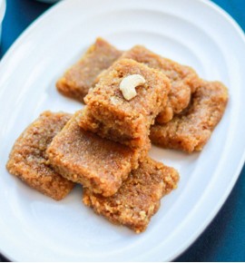Jaggery Burfi