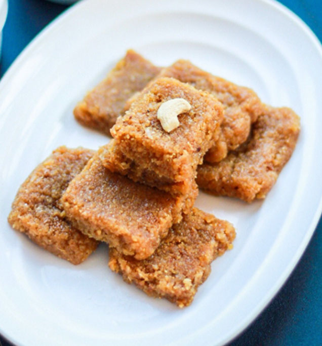 Jaggery Burfi
